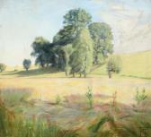 CHRISTIANSEN Poul S. 1855-1933,Landscape in the summer time,Bruun Rasmussen DK 2020-07-28