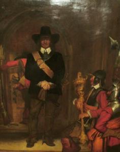CHRISTIE Alexander 1807-1860,Oliver Cromwell Imprisoning Charles I,Rosebery's GB 2007-09-11
