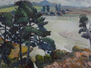 CHRISTIE Bessie 1904-1983,View through the Trees,International Art Centre NZ 2017-02-21