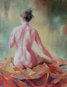CHRISTIE Lorraine 1967,Female Nude,Gormleys Art Auctions GB 2023-12-05