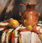 CHRISTIE Lorraine 1967,Still Life - Copper Vase and Fruit,Morgan O'Driscoll IE 2018-08-07