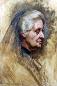 CHRISTIE Sofia Lovisa 1861-1948,Sister Elisabeth Helen,Canterbury Auction GB 2017-10-03