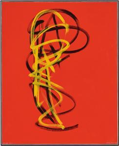 CHRISTMANN Gunter Sylvester 1936-2013,Red Hot OZKAR,1998,Menzies Art Brands AU 2023-11-29