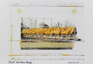 CHRISTO # JEANNE CLAUDE,The Gates / Project for Central Park New York,Mecenate Aste IT 2015-10-28