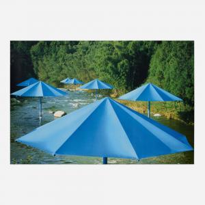 CHRISTO # JEANNE CLAUDE,The Umbrellas,1991,Toomey & Co. Auctioneers US 2024-03-07