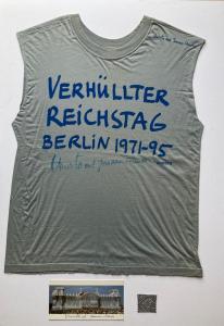 CHRISTO # JEANNE CLAUDE,Verhullter Reichstag Berlin 1971-95,1971,Felima Art Casa d'Aste 2024-04-20