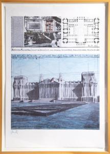 CHRISTO # JEANNE CLAUDE,Wrapped Reichstag,Ro Gallery US 2024-03-20