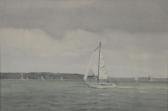 CHRISTOPHER Arnold D 1955,In the Solent,Ewbank Auctions GB 2016-03-16