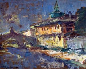 CHRISTOV Ivan 1900-1987,Triavna,1956,Victoria BG 2010-09-30