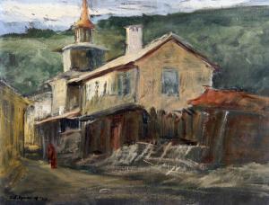 CHRISTOV Ivan 1900-1987,Triavna,1944,Victoria BG 2011-06-23