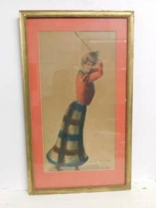 CHRISTY F. Earl 1883-1961,Female Golfer,B.S. Slosberg, Inc. Auctioneers US 2022-02-03