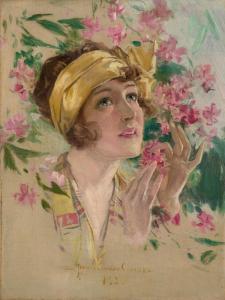 CHRISTY Howard Chandler 1873-1952,Portrait of Dorothy Knapp,1924/25,Bonhams GB 2023-08-23