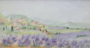 CHRITSKICHVILI Marlene 1900-1900,Village de Provence et Lavandes,Millon & Associés FR 2014-11-07