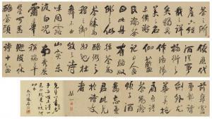 CHUANSHAN Zhang 1764-1814,Calligraphy in Running Script,Bonhams GB 2014-05-25