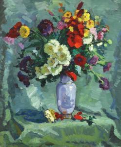 CHUIKOV Yevgeni Vasiliyevich 1924-2000,Garden flowers,1959,Sworders GB 2021-04-20