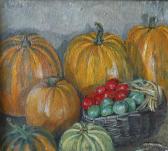CHURAKOV S.S 1900-1900,Pumpkins and fruit in a basket,1983,Moore Allen & Innocent GB 2017-07-07