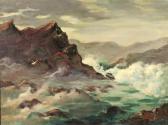 CHURCH ELEANOR 1900-1900,Seascape,Butterscotch Auction Gallery US 2017-11-05