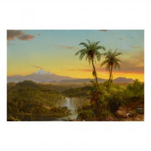 CHURCH Frederic Edwin 1826-1900,SOUTH AMERICAN LANDSCAPE,1857,Sotheby's GB 2019-11-19