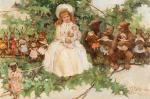 CHURCH Frederick Stuart 1842-1923,The Dolls' Matinee,1891,Cottone US 2022-05-05