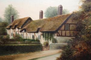 CHURCH Hugh,view of Anne Hathaway's cottage,Lawrences of Bletchingley GB 2020-10-23