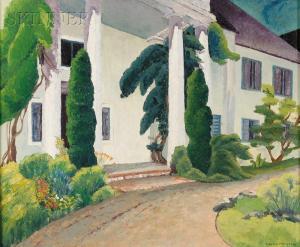 CHURCHWELL MACADAM Freda 1907-1998,White Columns,1935,Skinner US 2009-09-11