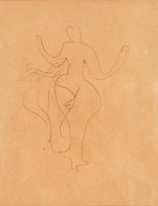 CHWISTEK Leon 1884-1944,Sketch for Leda,Desa Unicum PL 2023-09-21