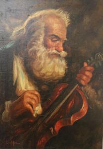 CIAPPA Carlo 1800-1900,The Violin Repairman,,Sloans & Kenyon US 2022-07-28