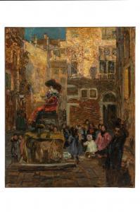 CIARDI Giuseppe,Festa in piazza, il giorno della Marantega,Wannenes Art Auctions 2024-03-05