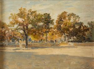 CIARDI Guglielmo 1842-1917,Paesaggio con alberi,Gregory's IT 2024-01-24