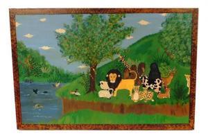 Cicora Duffy Phyllis 1950,Landscape with various flora and fauna,Winter Associates US 2017-08-28