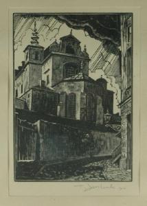 CIESLEWSKI Tadeusz II 1895-1944,Kościół Św. Anny w Warszawie,Rempex PL 2007-12-19