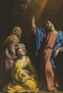 CIGNANI Carlo 1628-1719,Christ appearing to Mary Magdalen and Martha,Christie's GB 2023-07-07