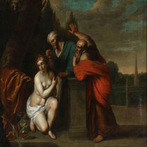 CIGNANI Carlo 1628-1719,Susanna and The Elders,Bruun Rasmussen DK 2015-08-10