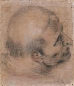 CIGNAROLI Martino 1649-1726,Head of a man looking up to the right,Christie's GB 2002-06-05