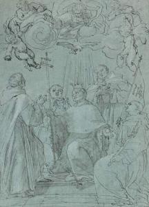 CIGNAROLI Pietro 1665-1720,l'effusion de l'esprit saint sur saint dominique,De Maigret FR 2007-03-23