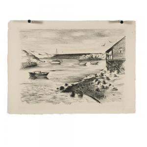 CIKOVSKY Nicolai 1894-1984,Sea Shore,1930,Ripley Auctions US 2024-02-10