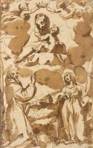 CIMATORI Antonio 1550-1623,La Vierge du rosaire,Christie's GB 2006-11-15