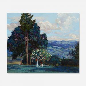 CIMIOTTI Gustave 1875-1969,In a California Garden,1920,Toomey & Co. Auctioneers US 2024-02-15