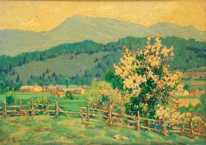 CIMIOTTI Gustave 1875-1969,WEST BRANCH, STOWE, VERMONT,1923,Amelia Jeffers US 2024-03-07