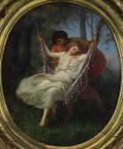 CINTHOIN Jules 1800,Swinging Beauty,1858,Clars Auction Gallery US 2017-04-23