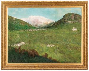 CIOLINA Giovanni Battista,Paesaggio di montagna con gregge,Wannenes Art Auctions 2023-05-18