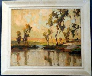 CIPRA Jean Camille 1893,Quiet Reflections,Theodore Bruce AU 2013-10-13