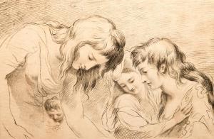 CIPRIANI Giovanni Battista 1727-1785,STUDY OF CHILDREN,Addisons GB 2013-03-09