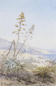 CIPRIANI Giovanni Pinotti 1900-1900,Mediterranean coastal scene,Bonhams GB 2011-09-13