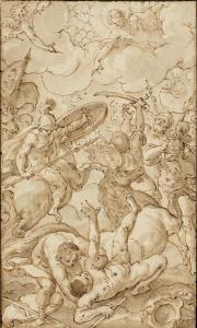 CIRCIGNANI IL POMARANCIO Niccolo 1524-1598,The Conversion of Saul,Christie's GB 2018-12-04