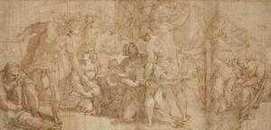 CIRCIGNANI IL POMARANCIO Niccolo 1524-1598,The Massacre of the Innocents,Christie's GB 2012-07-03