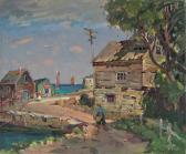 CIRINO Antonio 1889-1983,Lane's Cove, Gloucester, Massachusetts,Bonhams GB 2022-08-24