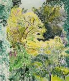 CITROEN Paul 1896-1983,Impressionistic trees,Zeeuws NL 2020-11-17
