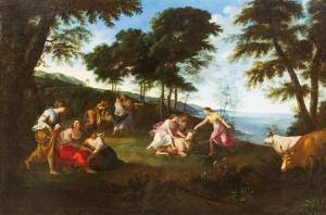 CITTADINI IL MILANESE Pier Francesco 1616-1681,The Rape of Europa,Hindman US 2014-09-28