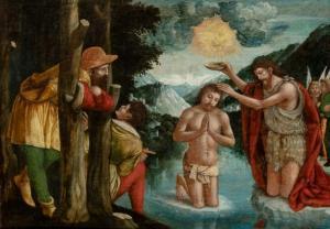 CIVERCHIO Vincenzo 1470-1544,The Baptism of Christ,William Doyle US 2022-05-24